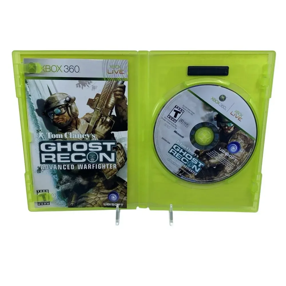 Tom Clancy Xbox 360 Lot Rainbow Six Vegas 1 & 2 Ghost Recon Complete CIB